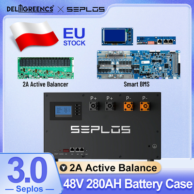 디리그린 세플로스 51.2V 금속 키트 액티브 밸런싱 3.0 BMS 라이프포4 배터리 200A ABMS 가정용 전력