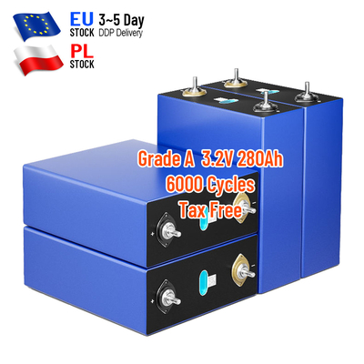 EU 무료 배송 EVE 원래 등급 A 프리즘 3.2V 280ah 304ah 셀 DIY 태양 에너지 저장 팩