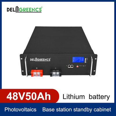 가구 태양 전력 공급 시스템을 위한 48V 50AH Lifepo4 서버 랙 배터리