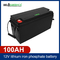 태양 에너지 시스템 동력화차를 위한 딥 사이클 12V 100AH LifePO4 배터리